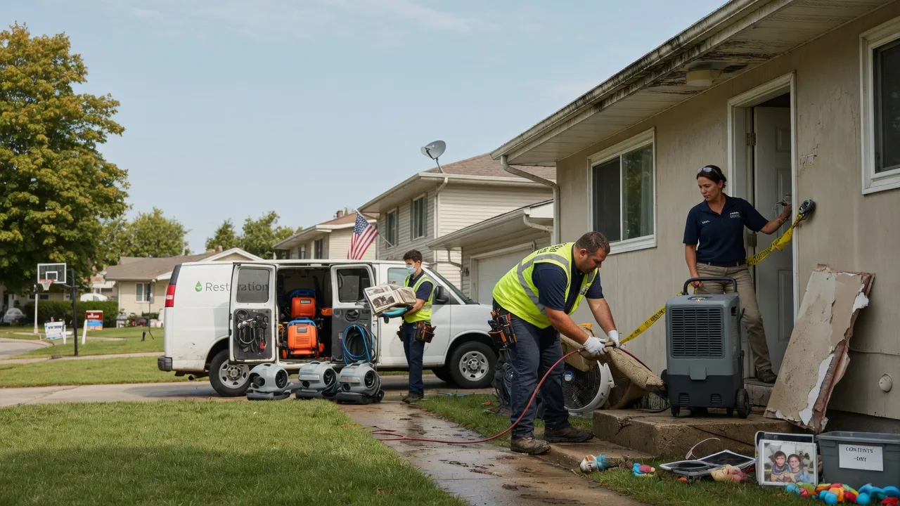 Water Damage Restoration in Cedar, IA near me
